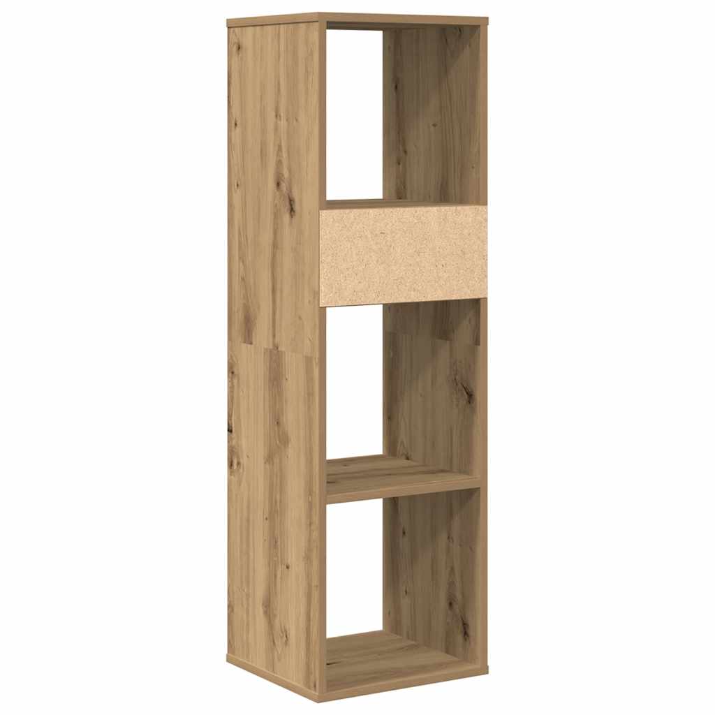 Libreria Rovere Artigianale 34x31x112 cm in Legno Multistrato | homemem39