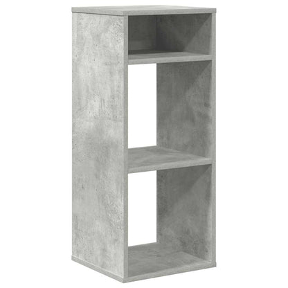 Libreria Grigio Cemento 34x31x80 cm in Legno Multistrato | homemem39