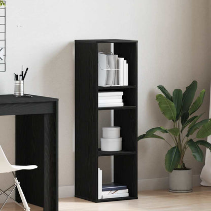 Libreria Nera 34x31x112 cm in Legno Multistrato | homemem39