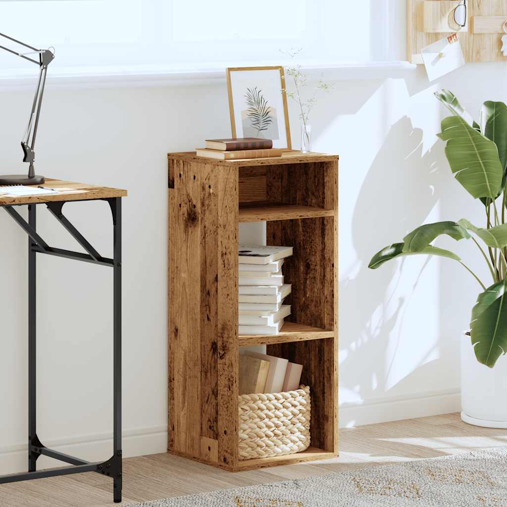 Libreria Legno Antico 34x31x80 cm in Legno Multistrato | homemem39