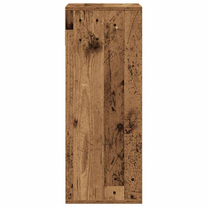 Libreria Legno Antico 34x31x80 cm in Legno Multistrato | homemem39