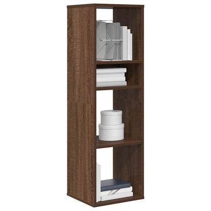 Libreria Rovere Marrone 34x31x112 cm in Legno Multistrato