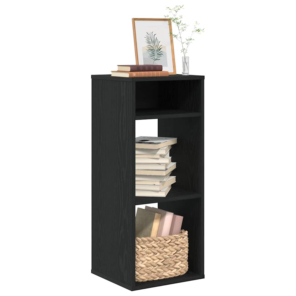 Libreria Nera 34x31x80 cm in Legno Multistrato | homemem39