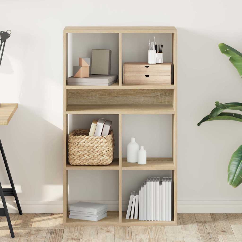 Libreria Rovere Sonoma 66x31x112 cm in Legno Multistrato | homemem39