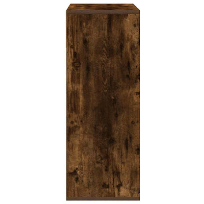 Libreria Rovere Fumo 66x31x80 cm in Legno Multistrato | homemem39