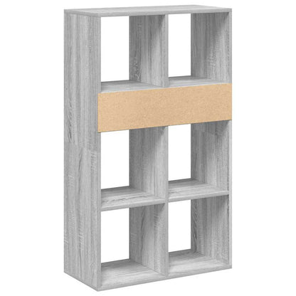 Libreria Grigio Sonoma 66x31x112 cm in Legno Multistrato | homemem39