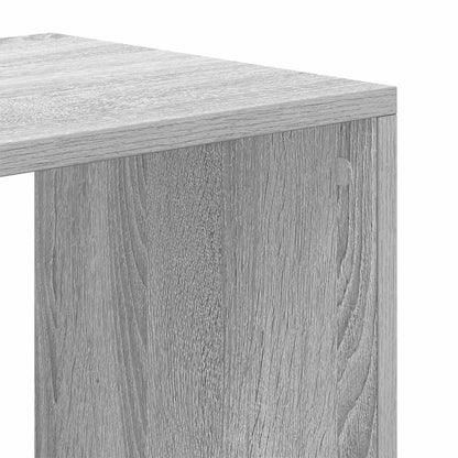 Libreria Grigio Sonoma 66x31x112 cm in Legno Multistrato | homemem39