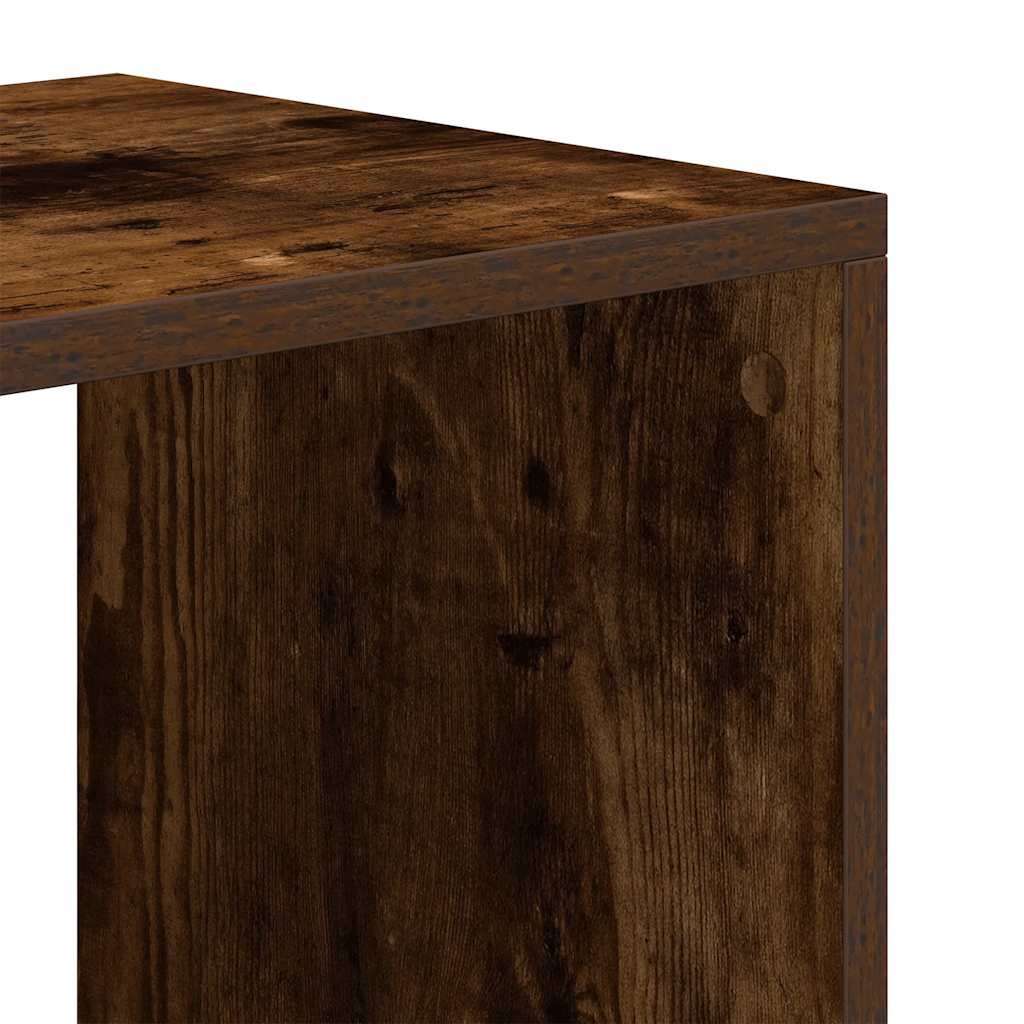 Libreria Rovere Fumo 66x31x112 cm in Legno Multistrato | homemem39