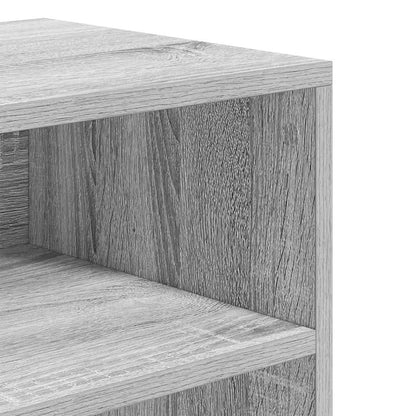 Libreria Grigio Sonoma 60x30x71,5 cm in Legno Multistrato | homemem39