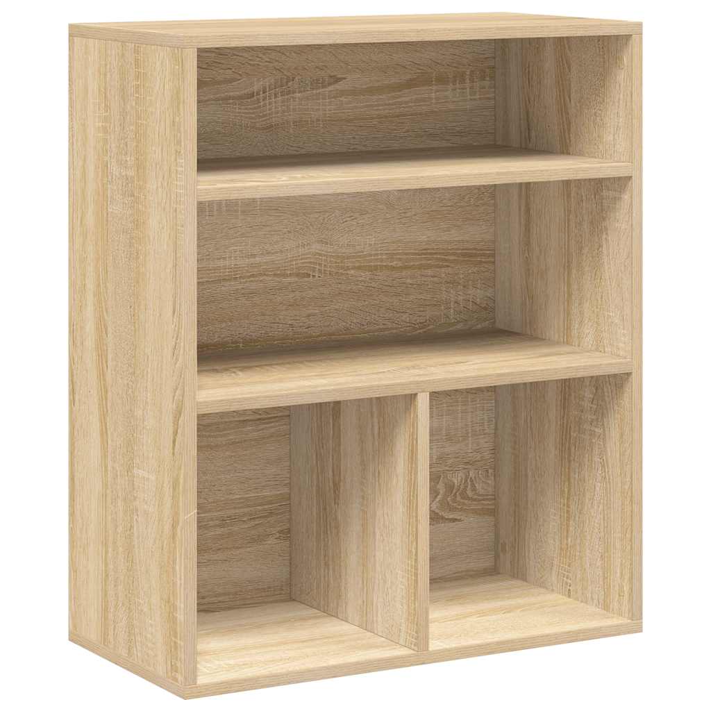 Libreria Rovere Sonoma 60x30x71,5 cm in Legno Multistrato | homemem39