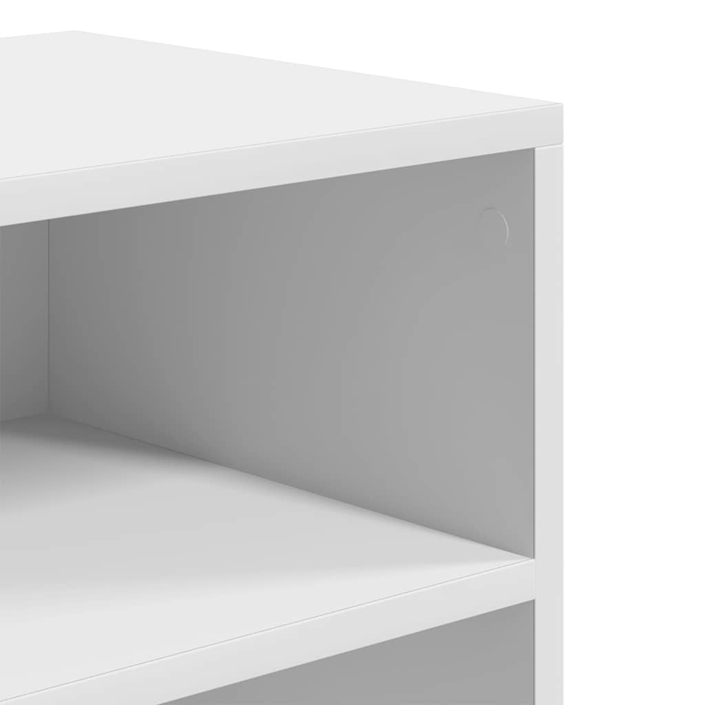 Libreria Bianca 60x30x71,5 cm in Legno Multistrato | homemem39