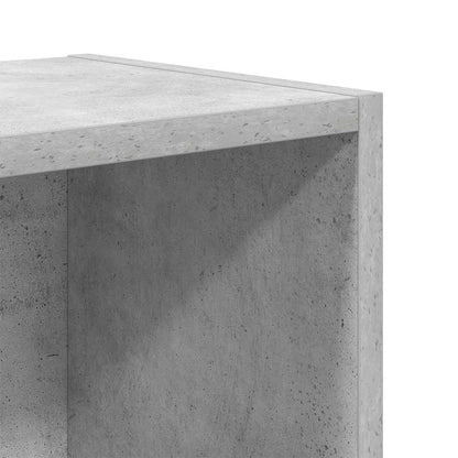 Libreria Grigio Cemento 31x24x52 cm in Legno Multistrato | homemem39