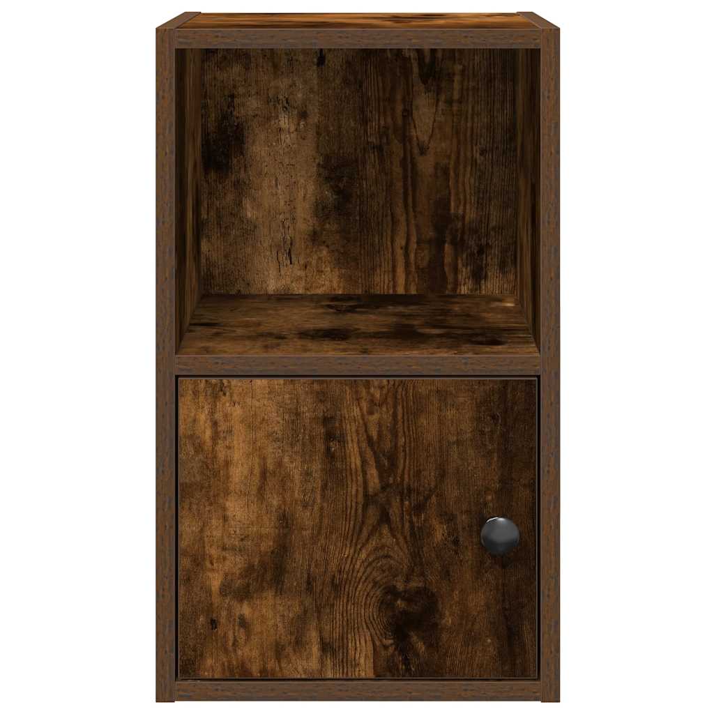 Libreria Rovere Fumo 31x24x52 cm in Legno Multistrato | homemem39