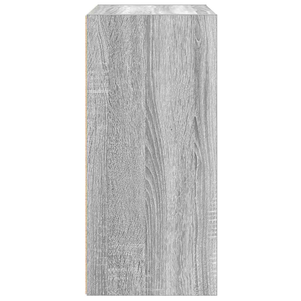 Libreria Grigio Sonoma 31x24x52 cm in Legno Multistrato | homemem39