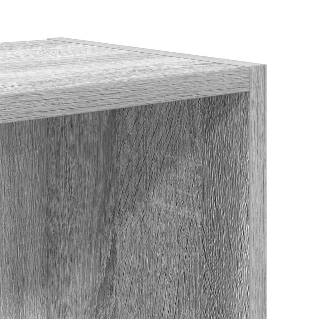 Libreria Grigio Sonoma 31x24x52 cm in Legno Multistrato | homemem39