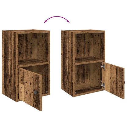 Libreria Legno Vecchio 31x24x52 cm in Legno Multistrato | homemem39