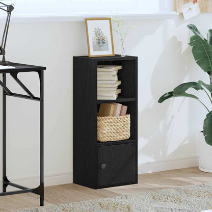 Libreria Rovere Nero 31x24x77 cm in Legno Multistrato | homemem39