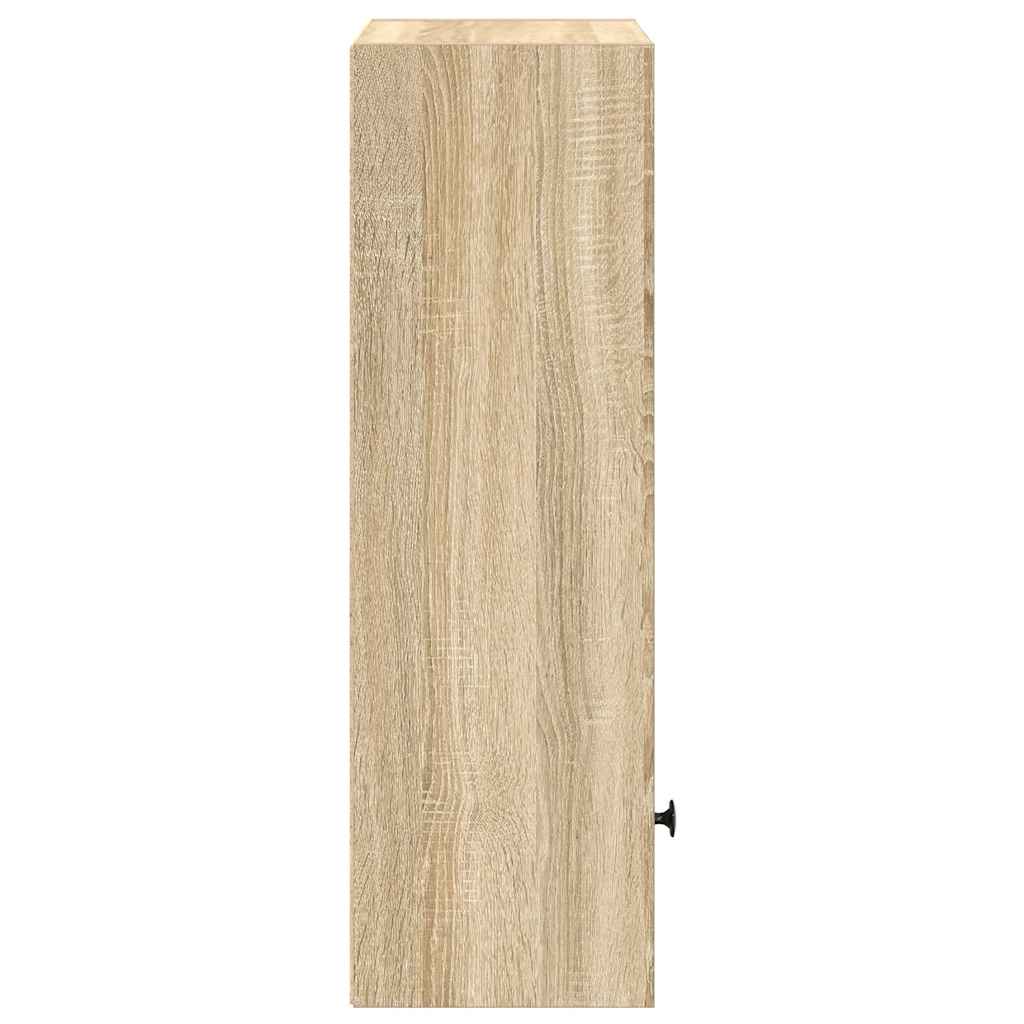 Libreria Rovere Sonoma 31x24x77 cm in Legno Multistrato | homemem39