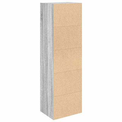 Libreria Grigio Sonoma 31x24x102 cm in Legno Multistrato | homemem39