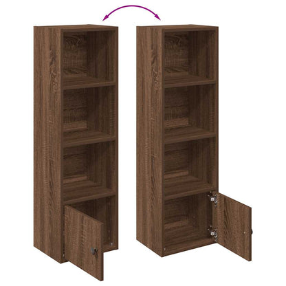 Libreria Rovere Marrone 31x24x102 cm in Legno Multistrato | homemem39