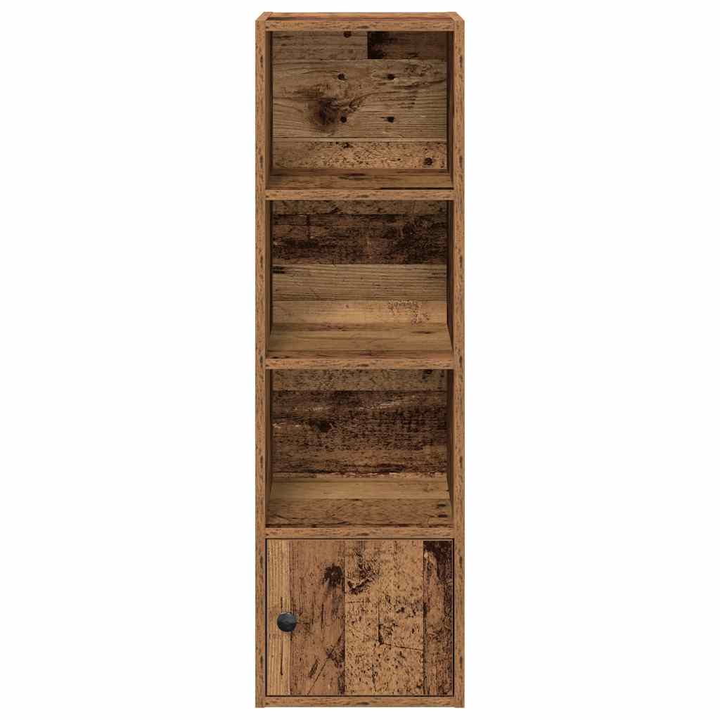 Libreria Legno Vecchio 31x24x102 cm in Legno Multistrato | homemem39