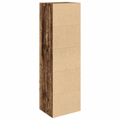 Libreria Legno Vecchio 31x24x102 cm in Legno Multistrato | homemem39