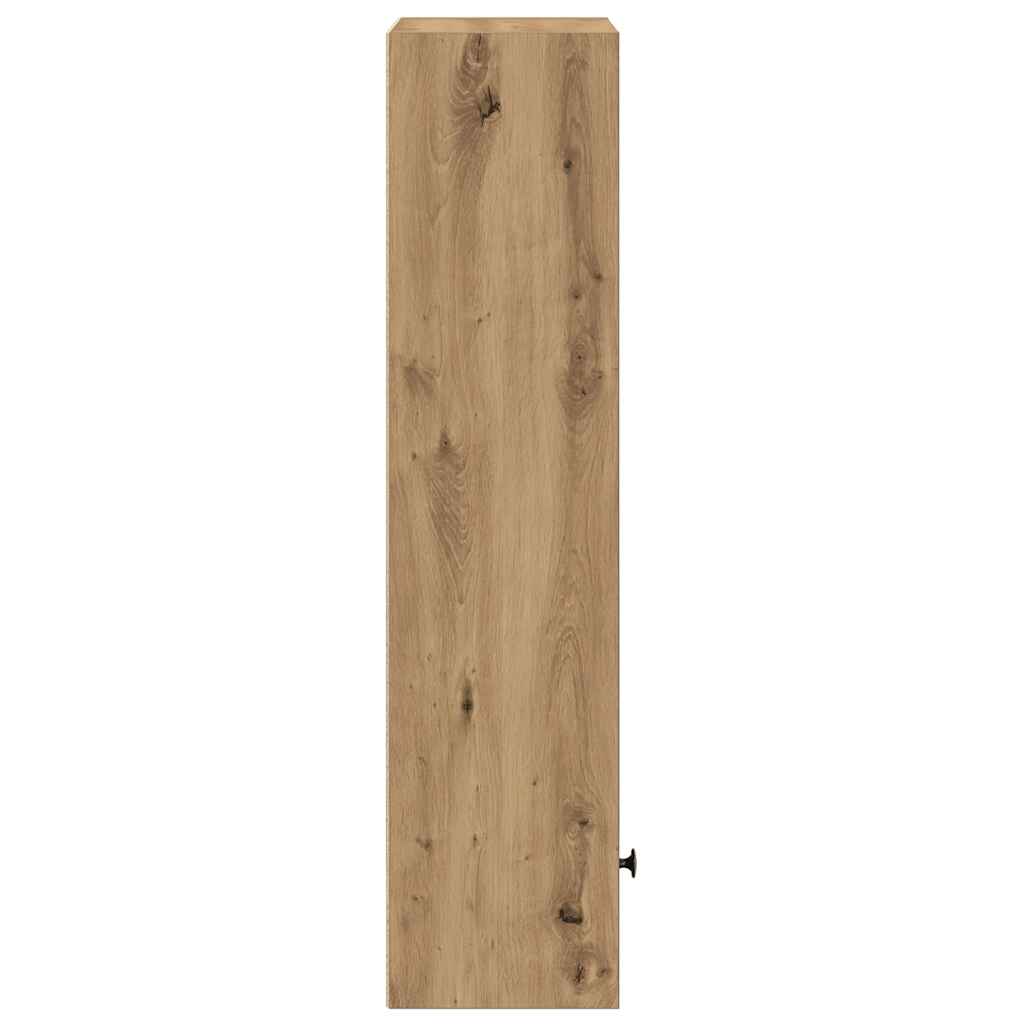 Libreria Rovere Artigianale 31x24x102 cm in Legno Multistrato | homemem39
