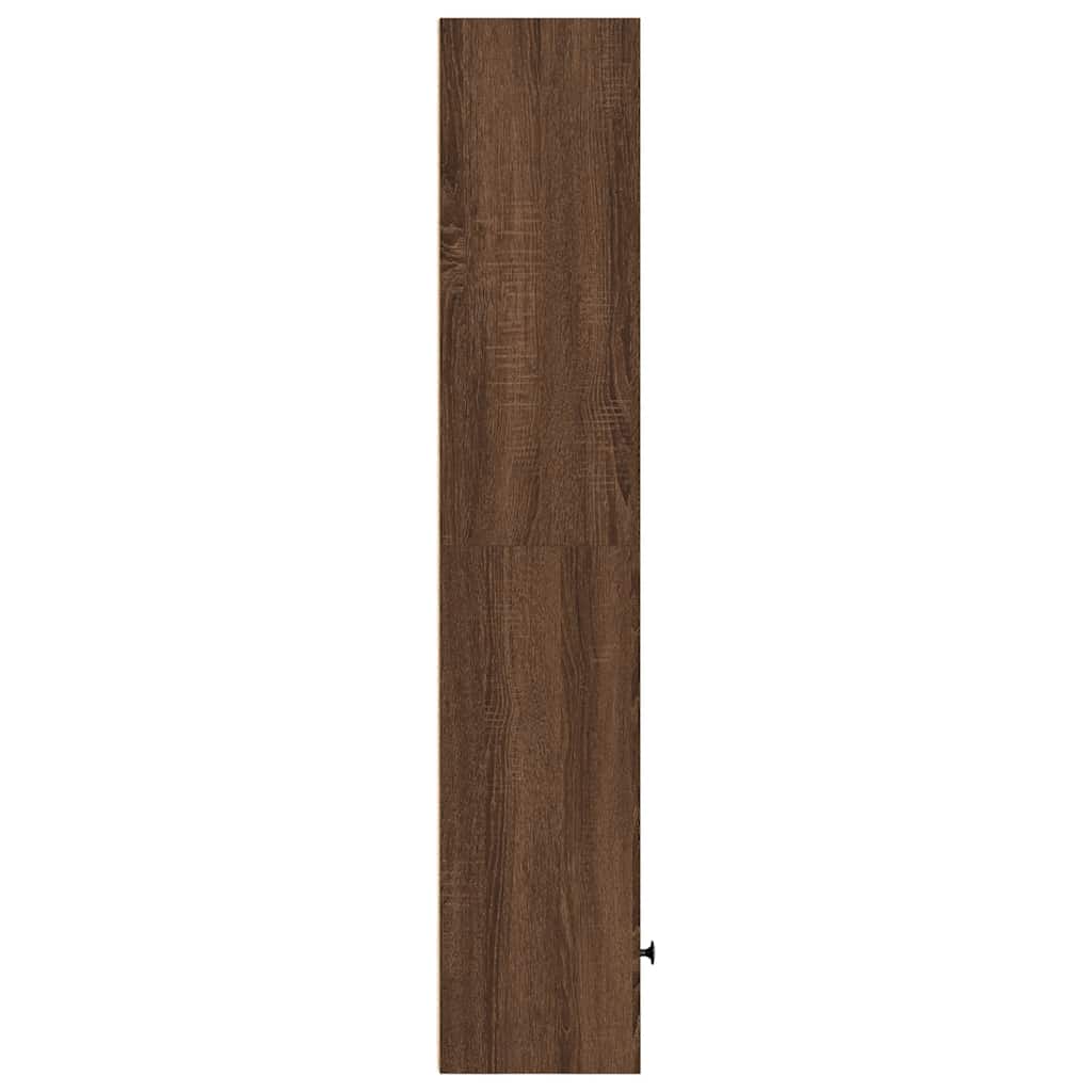 Libreria Rovere Sonoma 31x24x127 cm in Legno Multistrato | homemem39