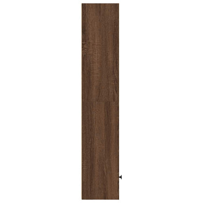 Libreria Rovere Sonoma 31x24x127 cm in Legno Multistrato | homemem39