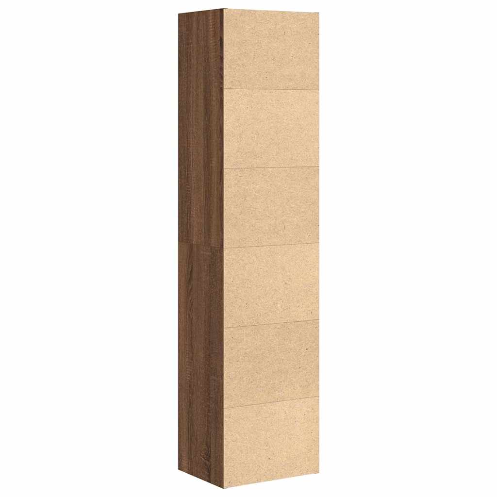 Libreria Rovere Sonoma 31x24x127 cm in Legno Multistrato | homemem39