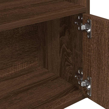 Libreria Rovere Sonoma 31x24x127 cm in Legno Multistrato | homemem39