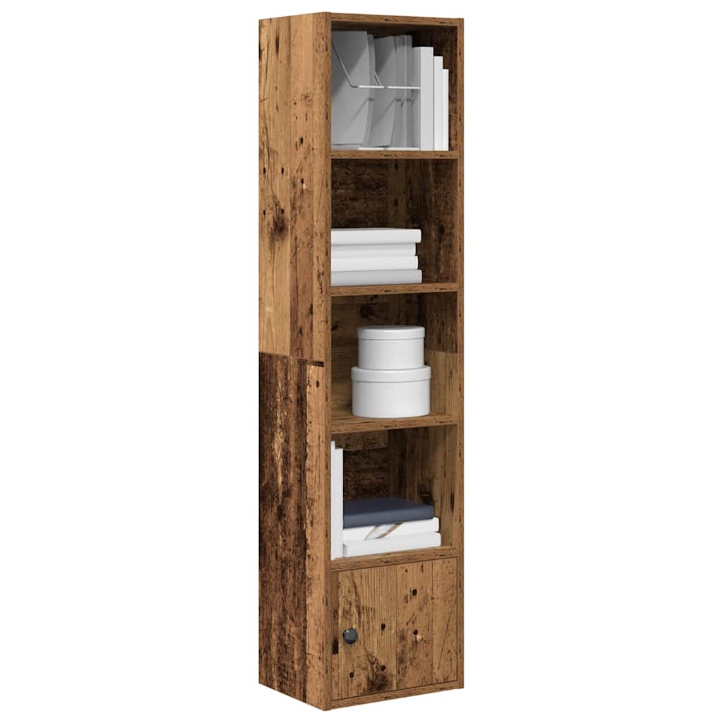 Libreria Legno Vecchio 31x24x127 cm in Legno Multistrato | homemem39