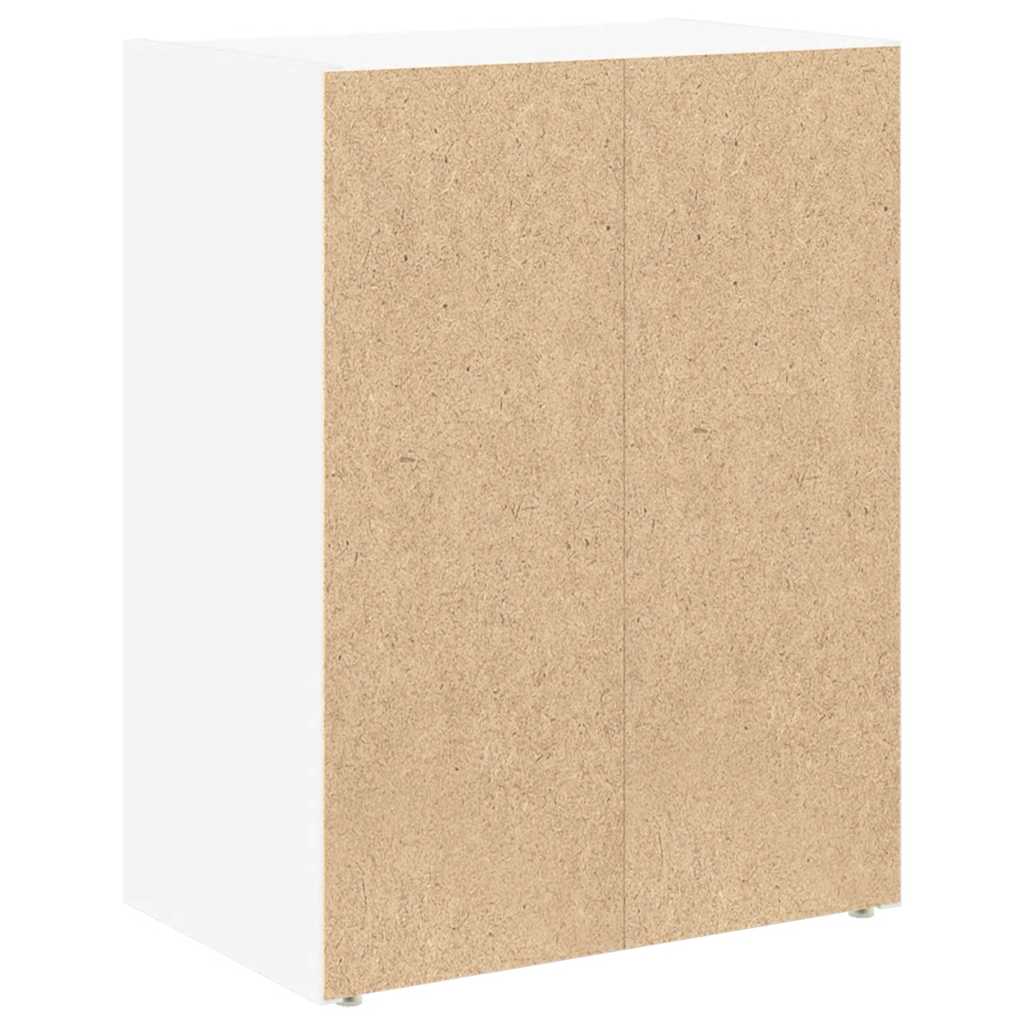 Libreria Bianca 40x24x52 cm in Legno Multistrato | homemem39