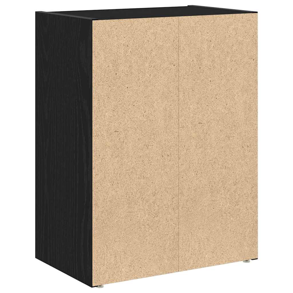 Libreria Rovere Nero 40x24x52 cm in Legno Multistrato | homemem39