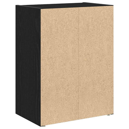 Libreria Rovere Nero 40x24x52 cm in Legno Multistrato | homemem39