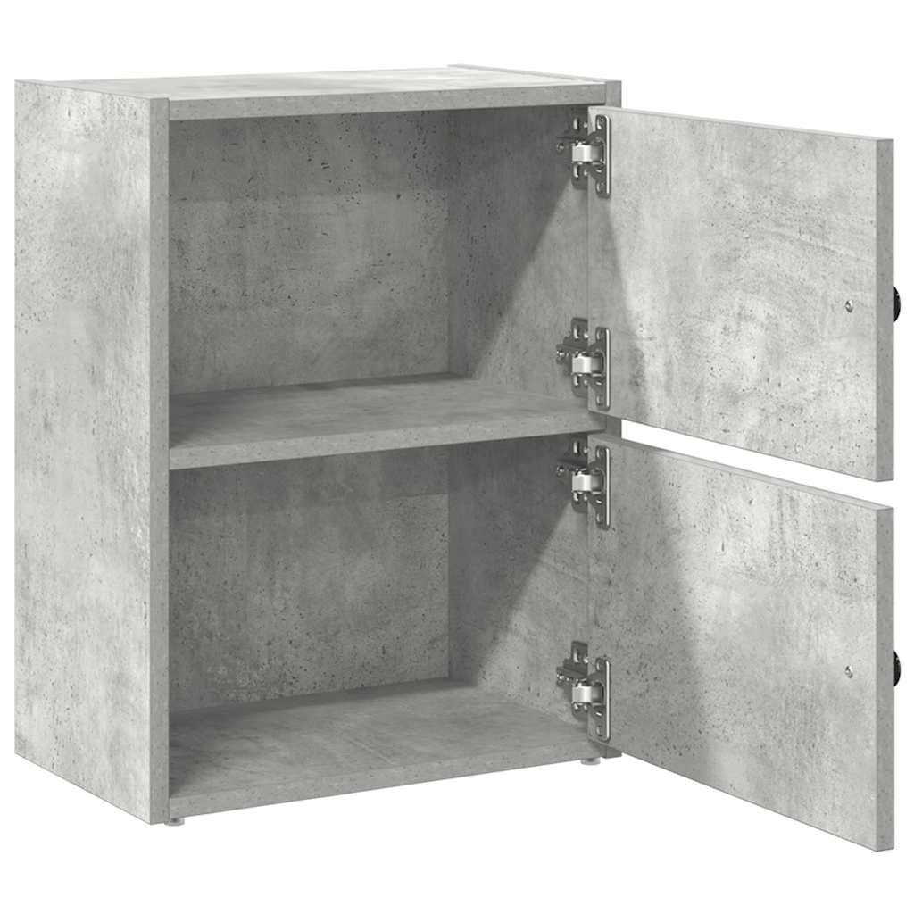 Libreria Grigio Cemento 40x24x52 cm in Legno Multistrato | homemem39