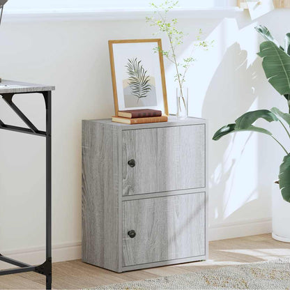 Libreria Grigio Sonoma 40x24x52 cm in Legno Multistrato | homemem39