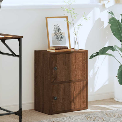 Libreria Rovere Marrone 40x24x52 cm in Legno Multistrato | homemem39