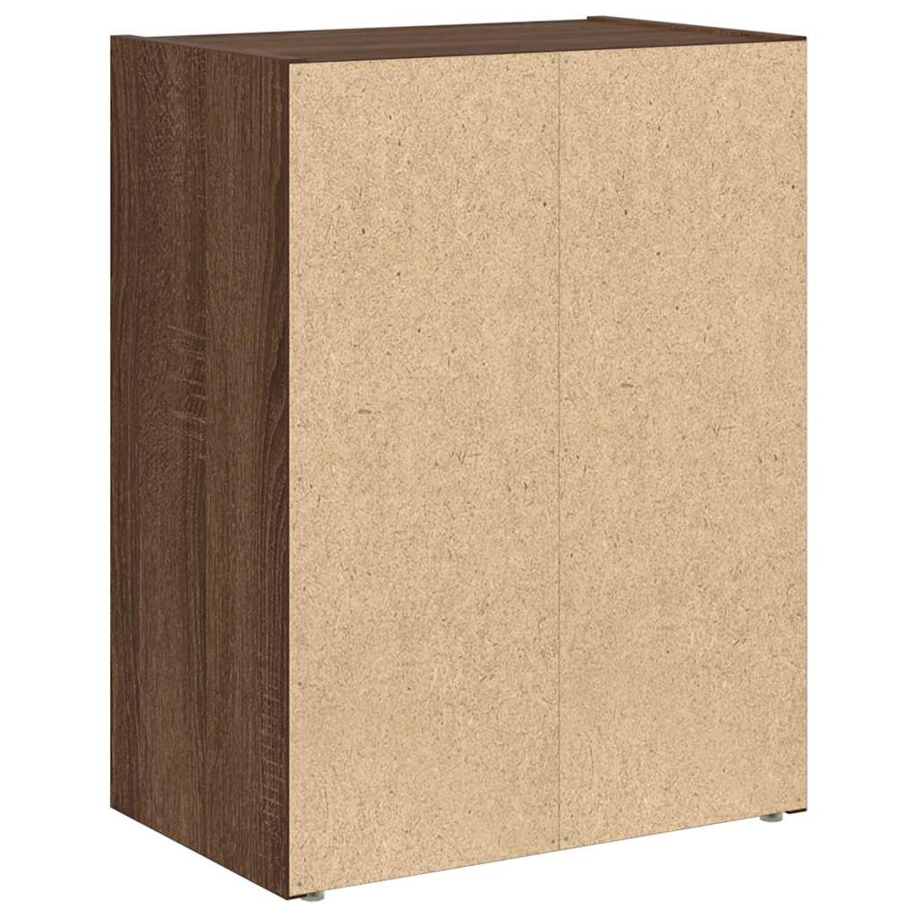 Libreria Rovere Marrone 40x24x52 cm in Legno Multistrato | homemem39