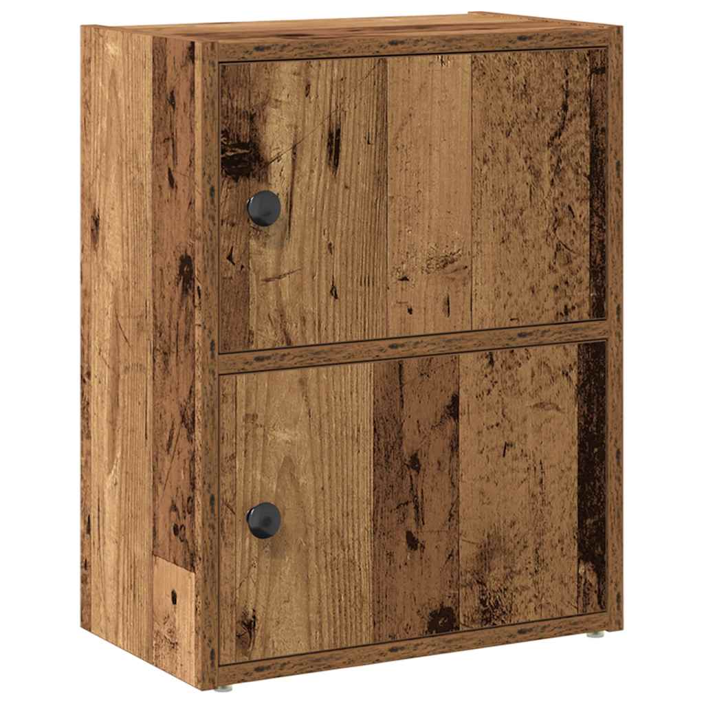 Libreria Legno Vecchio 40x24x52 cm in Legno Multistrato | homemem39