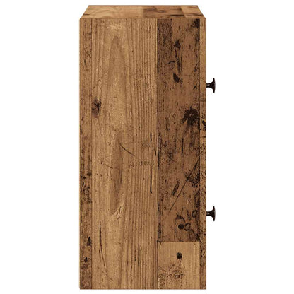 Libreria Legno Vecchio 40x24x52 cm in Legno Multistrato | homemem39