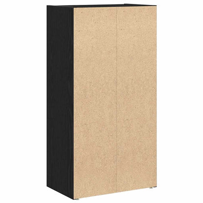 Libreria Rovere Nero 40x24x77 cm in Legno Multistrato | homemem39