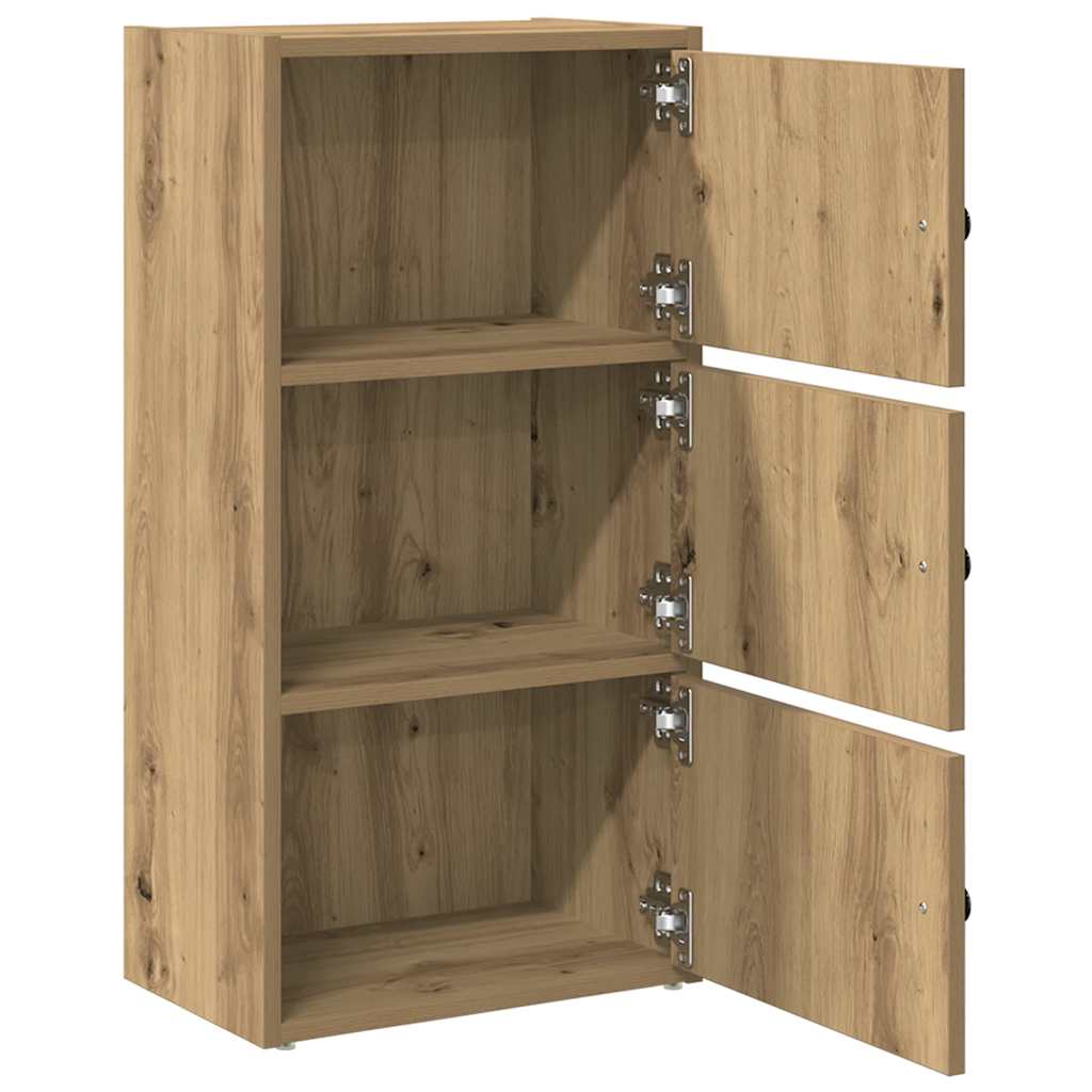 Libreria Rovere Artigianale 40x24x77 cm in Legno Multistrato | homemem39