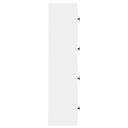 Libreria Bianca 40x24x102 cm in Legno Multistrato | homemem39