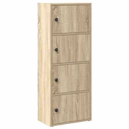 Libreria Rovere Sonoma 40x24x102 cm in Legno Multistrato | homemem39