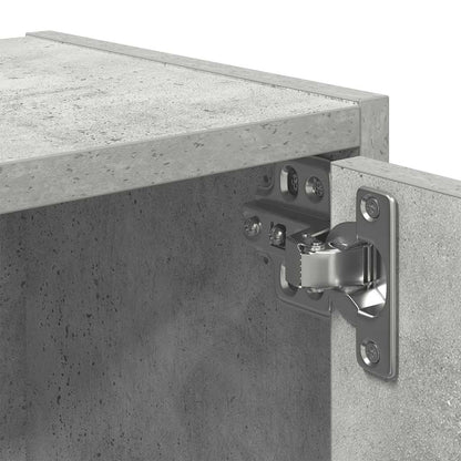 Libreria Grigio Cemento 40x24x102 cm in Legno Multistrato | homemem39