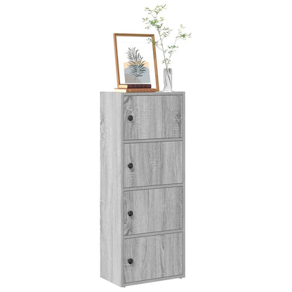 Libreria Grigio Sonoma 40x24x102 cm in Legno Multistrato | homemem39