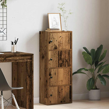 Libreria Legno Vecchio 40x24x102 cm in Legno Multistrato | homemem39