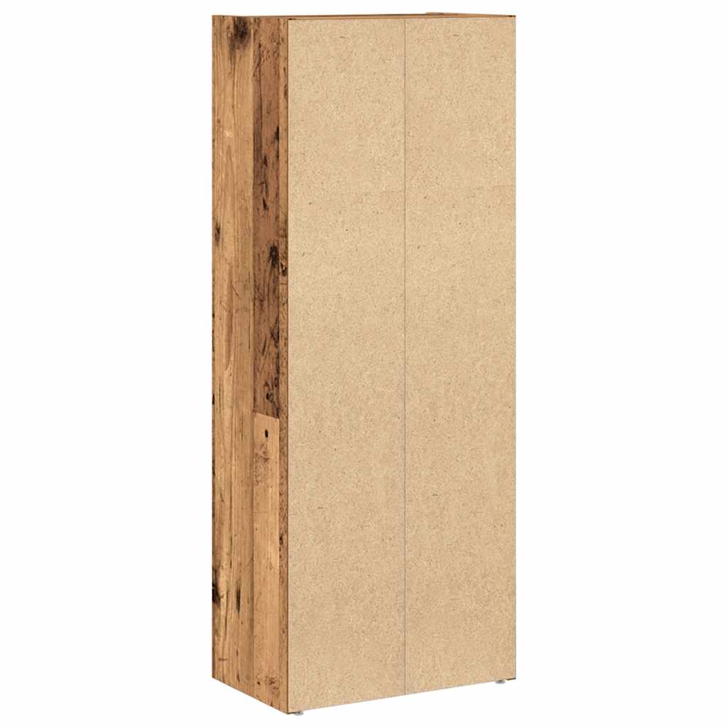 Libreria Legno Vecchio 40x24x102 cm in Legno Multistrato | homemem39