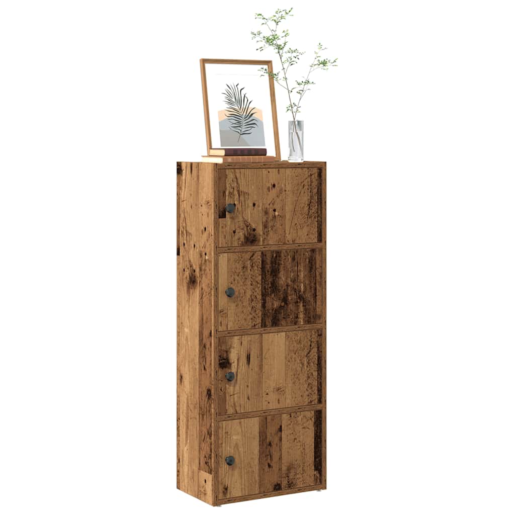 Libreria Legno Vecchio 40x24x102 cm in Legno Multistrato | homemem39